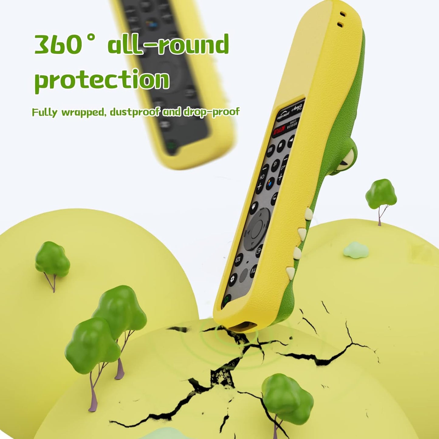 Silicone Sony TV Remote Case Compatible with 2022-2024 Sony BRAVIA XR TV RMF-TX800P/RMF-TX920U/RMF-TX900U/RMF-TX802U for Sony TV Remote Case,Anti-Lost with Remote Lanyard