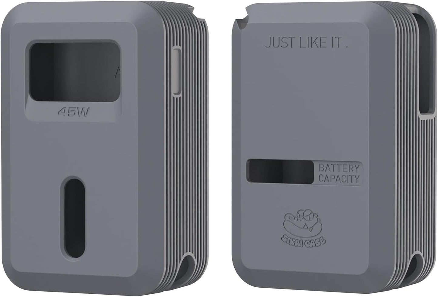 Silicone Case for Anker Nano Power Bank (10,000mAh 45W) A1638 Protective Cover with Precise Cutouts, Shockproof Scratch-Resistant Dust-Proof for Daily Use & Travel & Flight