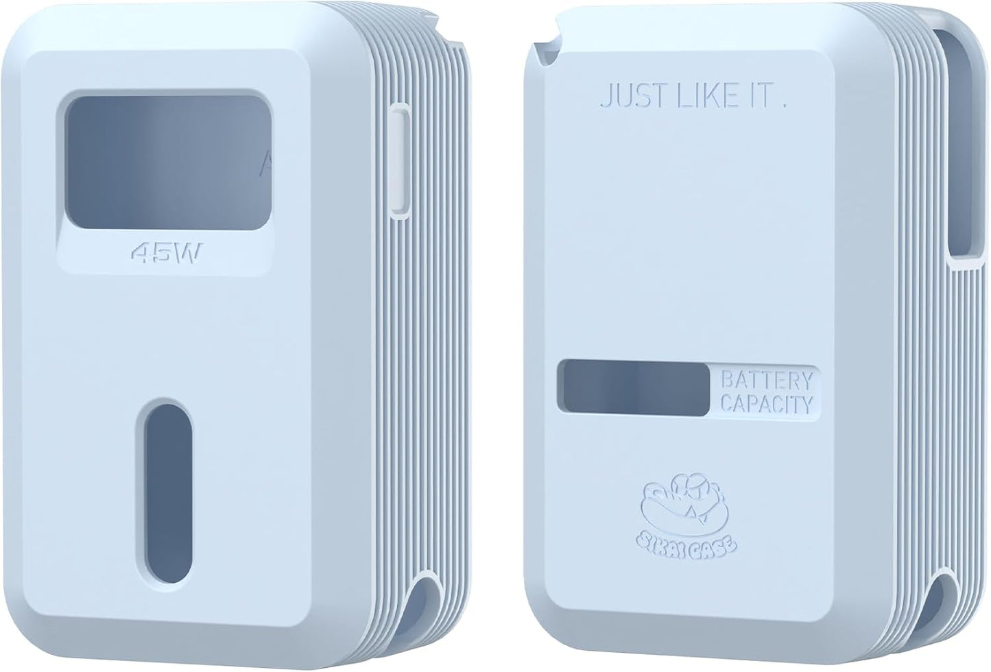 Silicone Case for Anker Nano Power Bank (10,000mAh 45W) A1638 Protective Cover with Precise Cutouts, Shockproof Scratch-Resistant Dust-Proof for Daily Use & Travel & Flight