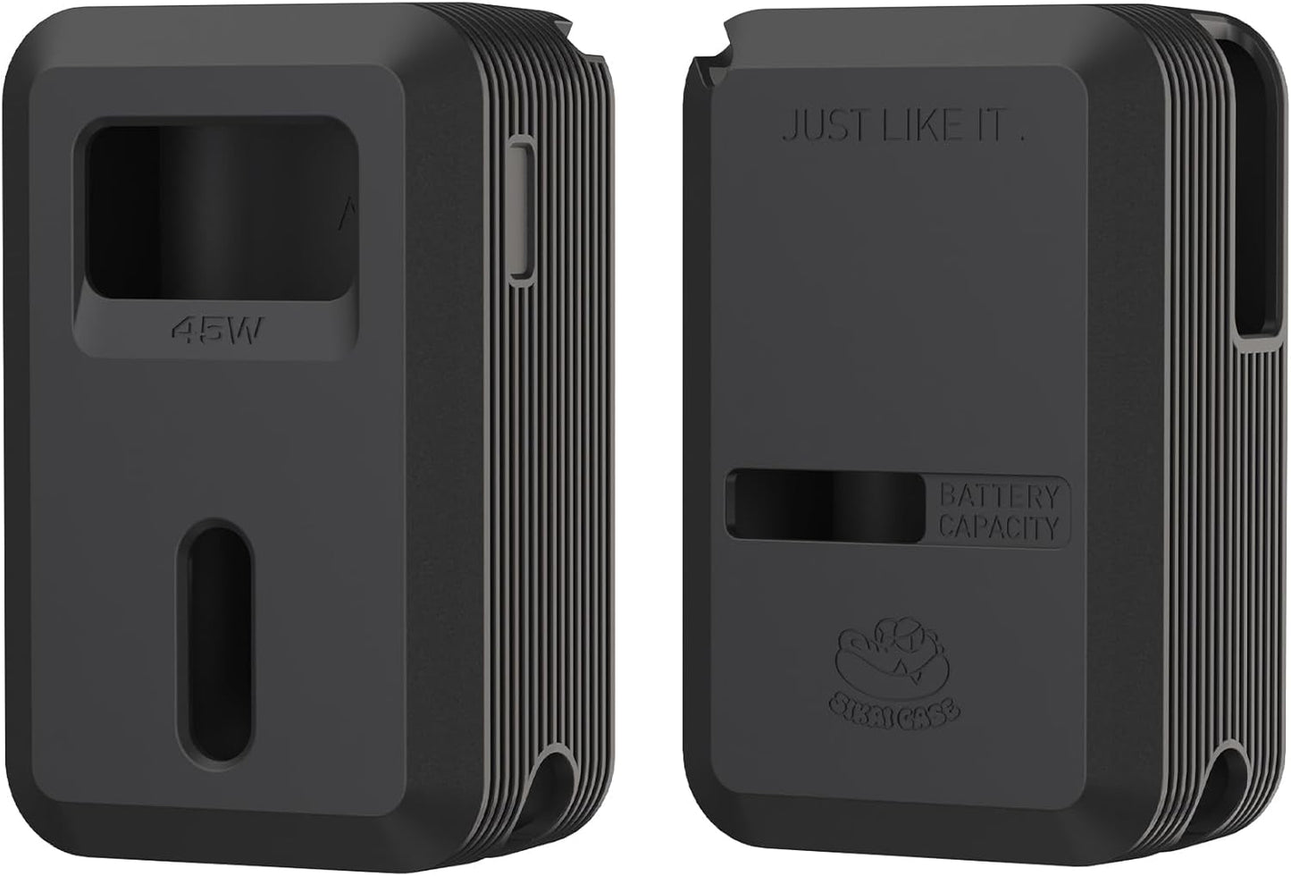 Silicone Case for Anker Nano Power Bank (10,000mAh 45W) A1638 Protective Cover with Precise Cutouts, Shockproof Scratch-Resistant Dust-Proof for Daily Use & Travel & Flight