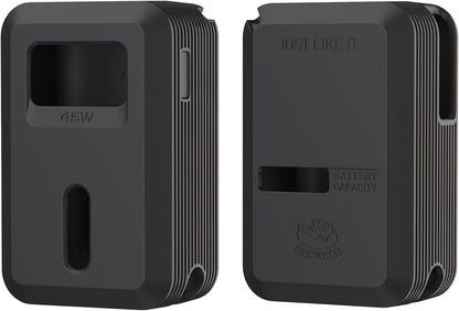 Silicone Case for Anker Nano Power Bank (10,000mAh 45W) A1638 Protective Cover with Precise Cutouts, Shockproof Scratch-Resistant Dust-Proof for Daily Use & Travel & Flight