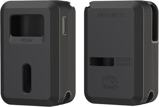 Silicone Case for Anker Nano Power Bank (10,000mAh 45W) A1638 Protective Cover with Precise Cutouts, Shockproof Scratch-Resistant Dust-Proof for Daily Use & Travel & Flight