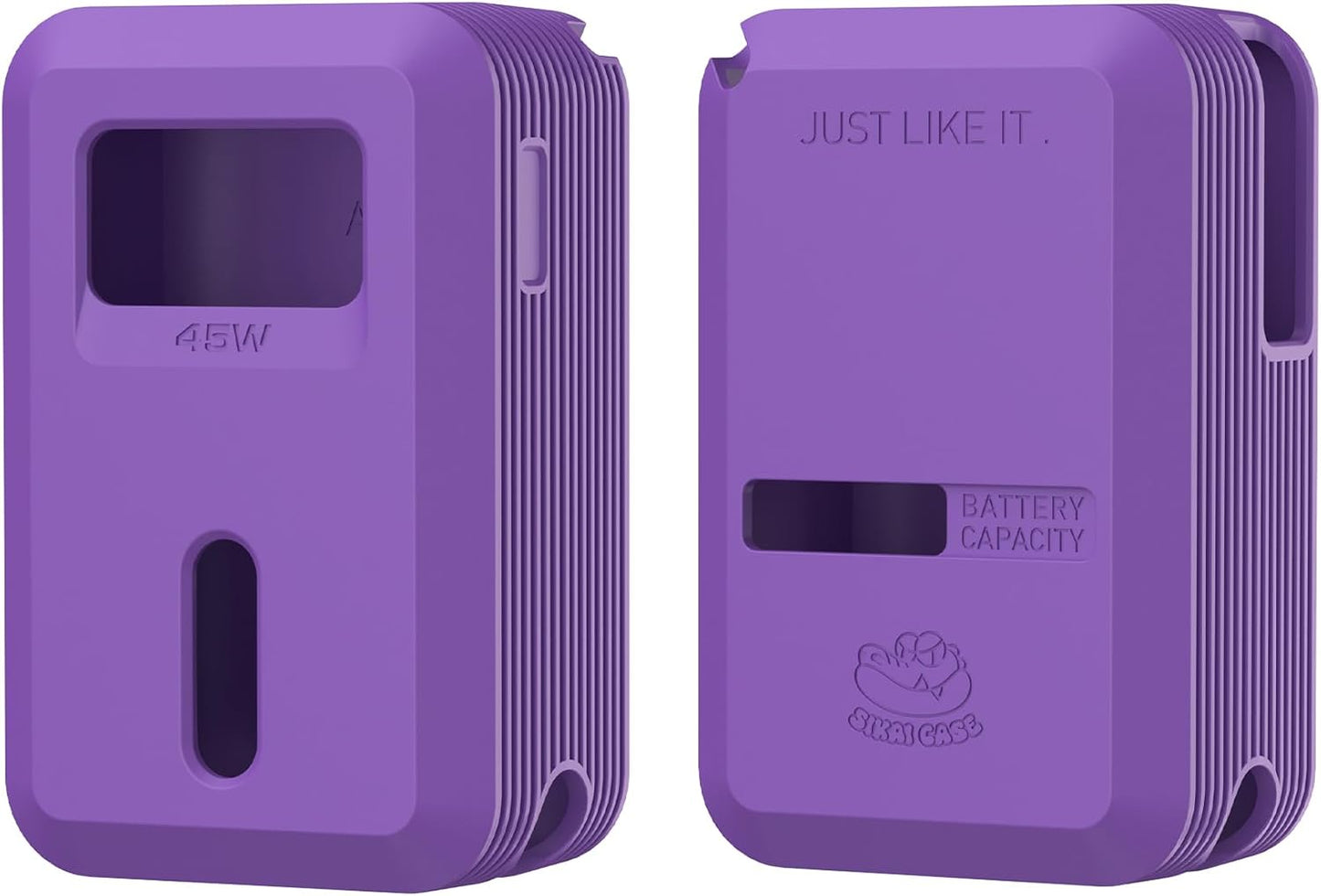 Silicone Case for Anker Nano Power Bank (10,000mAh 45W) A1638 Protective Cover with Precise Cutouts, Shockproof Scratch-Resistant Dust-Proof for Daily Use & Travel & Flight