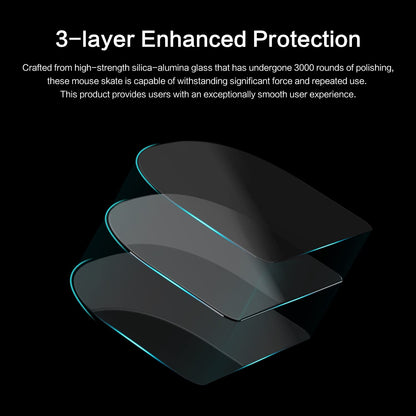 Mouse Feet Skates for Logitech G502 X PLUS - Super Fast and Smooth Replacement for G502X Plus/Lightspeed