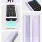 Silicone Hisense Remote Cover Compatible with Hisense Smart TV Remote ERF3C80H,2AVIGBR0001,25780-2AVIGBR0001,Skin-Friendly Case for A4H Series Android TV Remote Anti-Lost with Lanyard(Black)