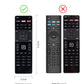 SIKAI Remote Case for Vizio XRT500 Smart TV Remote [Eco-Friendly] Case for VIZIO Smart LCD LED TV Remote Control [Shock Proof] Silicone Cover for Vizio XRT500 Remote with Lanyard (Luminous Green)