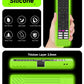 Silicone Hisense Remote Cover Compatible with Hisense Smart TV Remote ERF3C80H,2AVIGBR0001,25780-2AVIGBR0001,Skin-Friendly Case for A4H Series Android TV Remote Anti-Lost with Lanyard(Black)