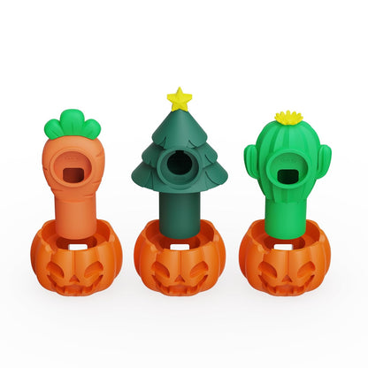 SikaiCase Cute Pumpkin Charger Stand Compatible with All Apple Watch Series