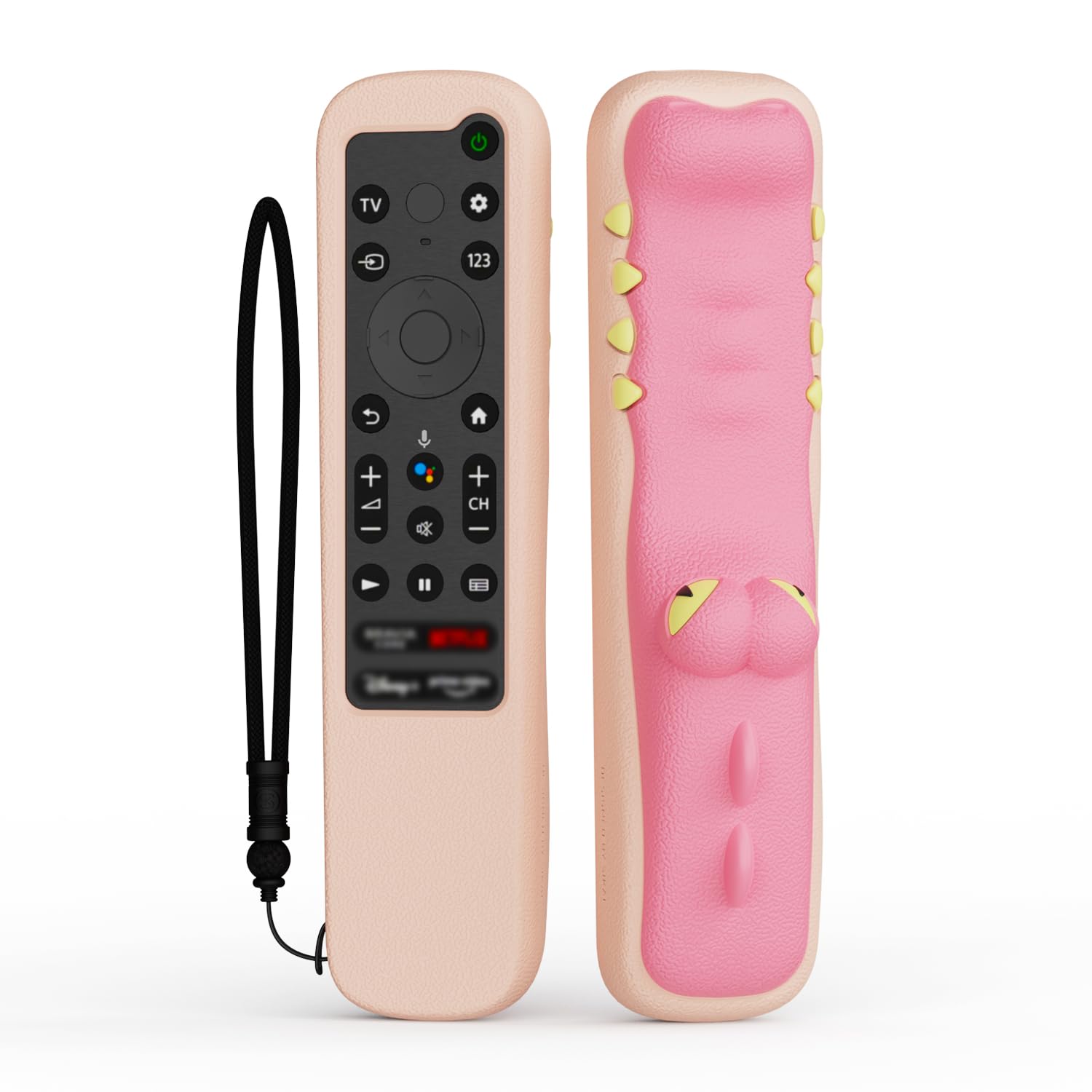 Silicone Sony TV Remote Case Compatible with 2022-2024 Sony BRAVIA XR TV RMF-TX800P/RMF-TX920U/RMF-TX900U/RMF-TX802U for Sony TV Remote Case,Anti-Lost with Remote Lanyard