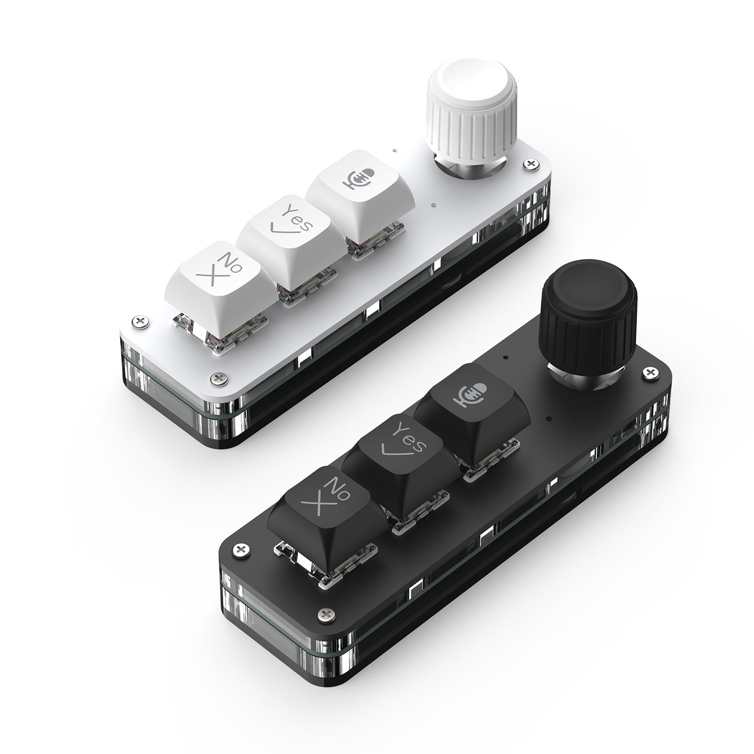 Vibe Coding Voice Macro Keypad with Built-In Mic & Knob