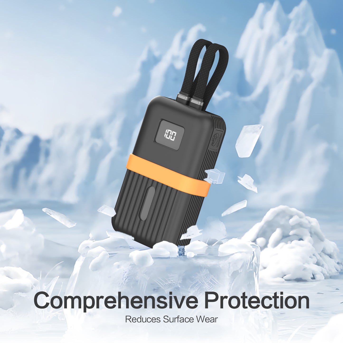 Silicone Case for Anker Zolo Power Bank (10K, 30W) A1680/A1688