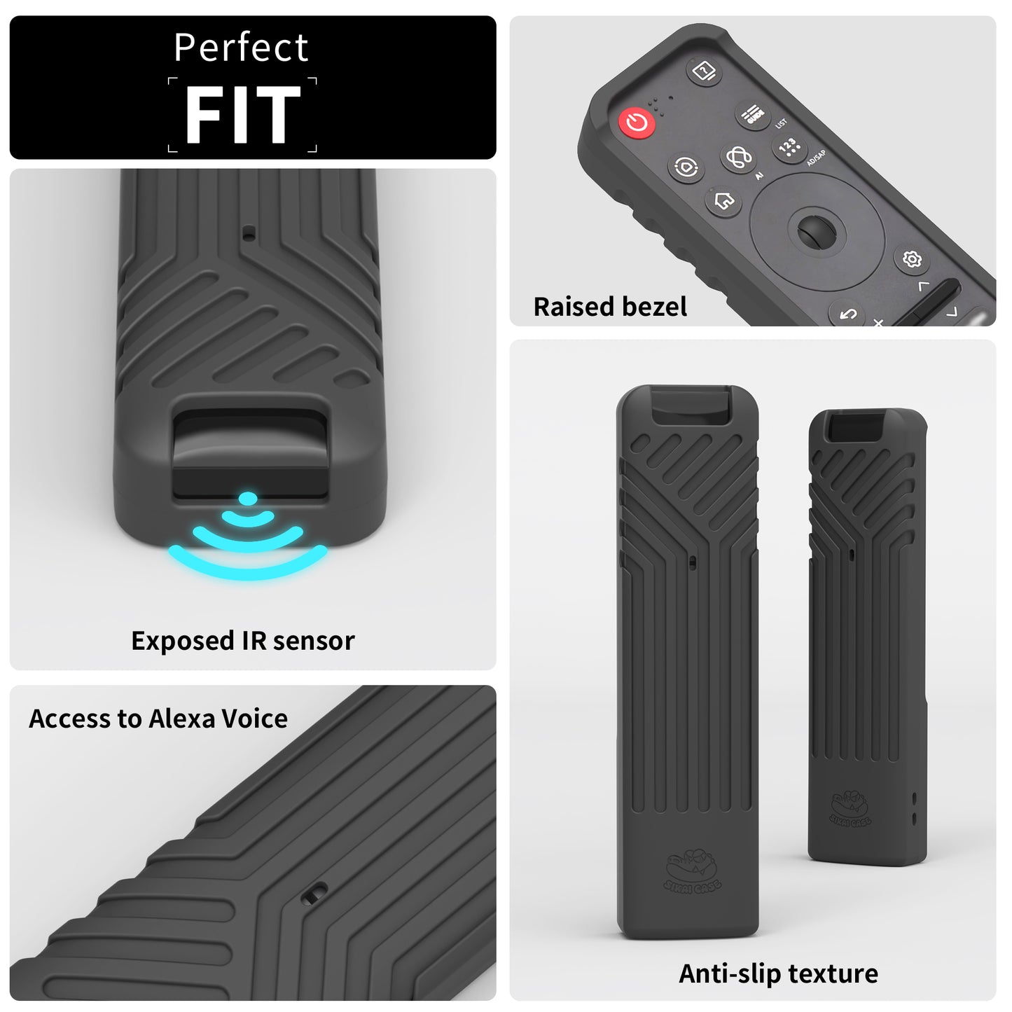 SikaiCase Silicone Remote Cover for LG MR25GA Magic Remote