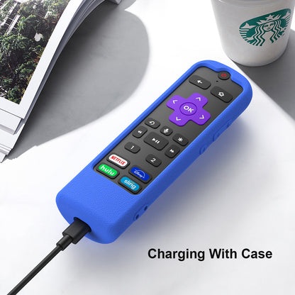 SikaiCase Silicone Remote Cover for ROKU RCS01R Voice / TCL RC580 Remote Control