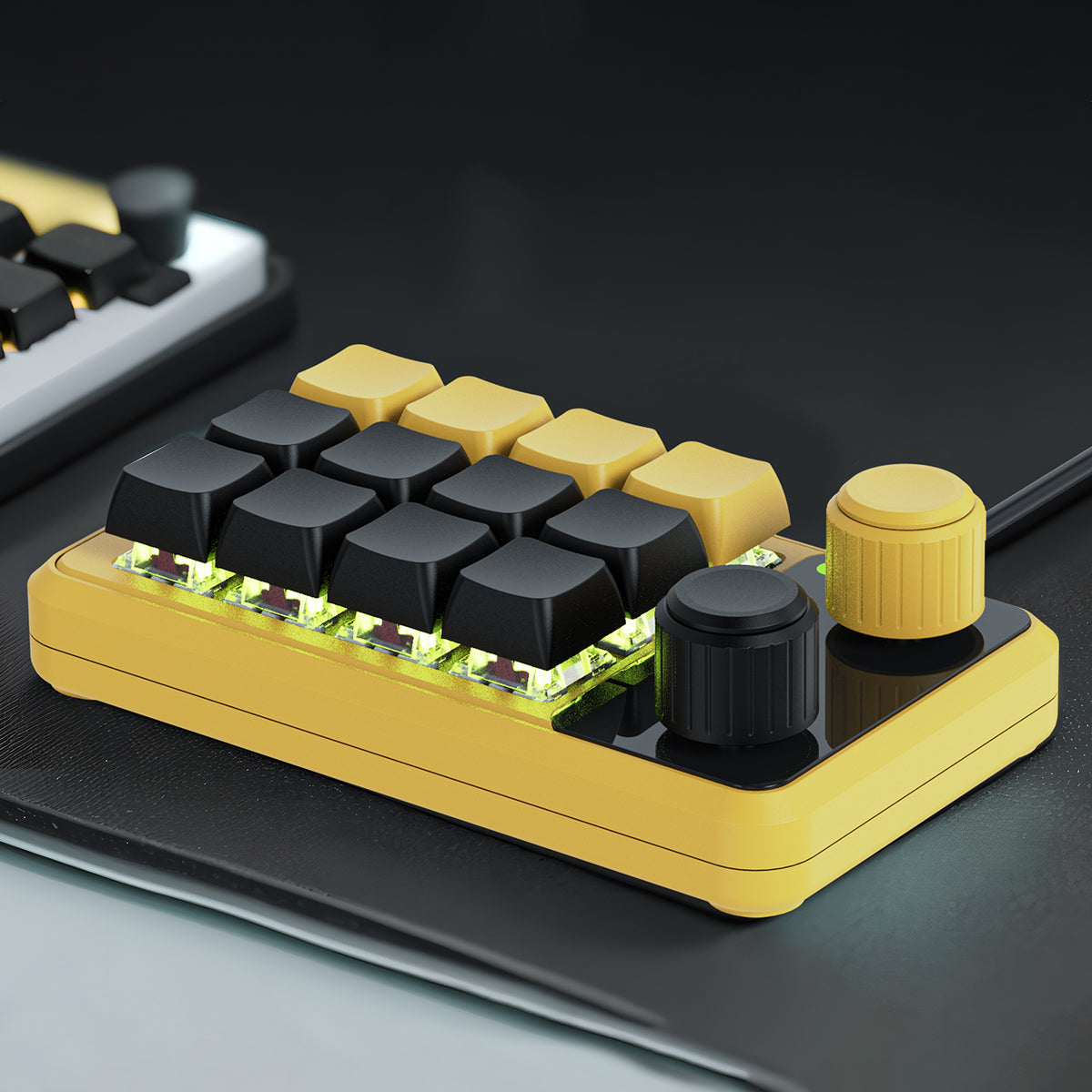 SikaiCase 12-Key + 2-Knob Programmable Mechanical Mini Keyboard