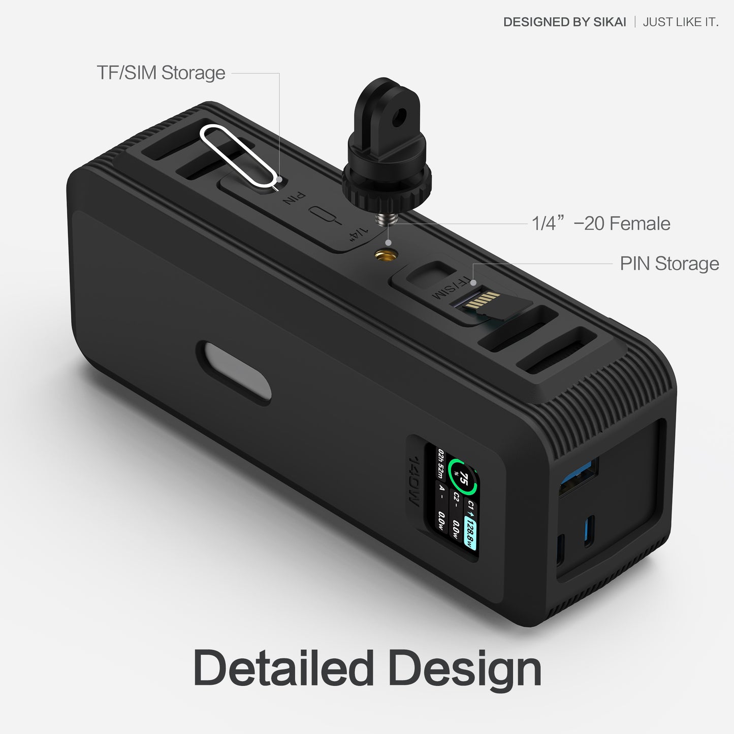 Silicone Case for Anker 737 Power Bank (PowerCore 24K) A1289 with Handle