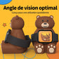 Estación de soporte de reloj de silicona SIKAI Tiny Bear para Apple watch Series 9 8 7 6 5 4 3 2 1 SE1 SE2
