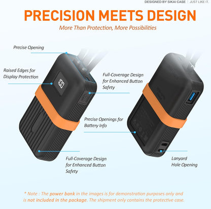 SikaiCase Silicone Case for Anker Zolo Power Bank (10K, 30W) A1680/A1688