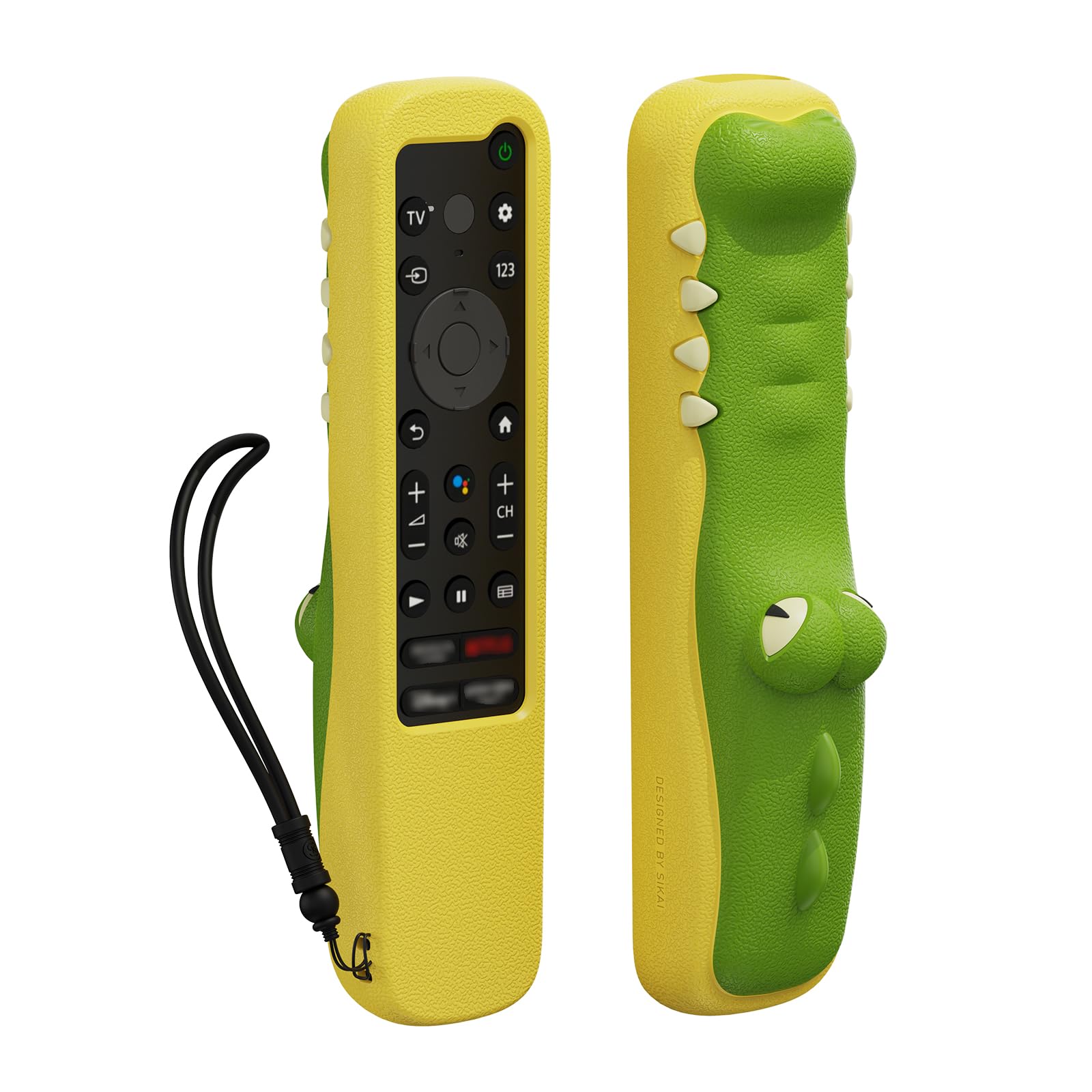 Silicone Sony TV Remote Case Compatible with 2022-2024 Sony BRAVIA XR TV RMF-TX800P/RMF-TX920U/RMF-TX900U/RMF-TX802U for Sony TV Remote Case,Anti-Lost with Remote Lanyard