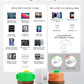 USB C Charger Adapters with Carrot Silicone Case, PD33W Foldable USB C Charger Fast Charging for iPhone 16/15 Series, iPad, Galaxy, Scratch Resistant with Precise Cut-Out