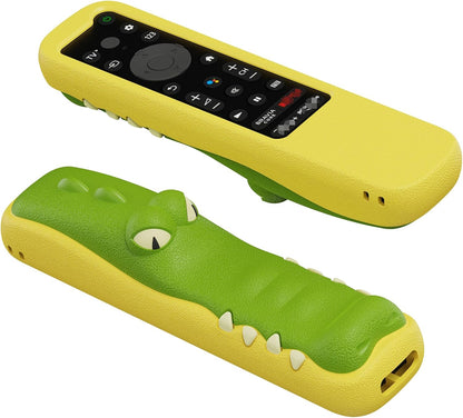 SikaiCase Crocodile Silicone Remote Cover for Sony BRAVIA XR Remote