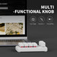 One-Handed Macro Mechanical Keyboard - 12 Keys, Fully Programmable, RGB Hotswap for Gaming, OSU, PS, Editing (2.4G, 3-Layer, Black)