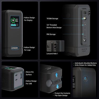 SikaiCase Silicone Case for Anker Prime Power Bank (20K, 200W) A1336