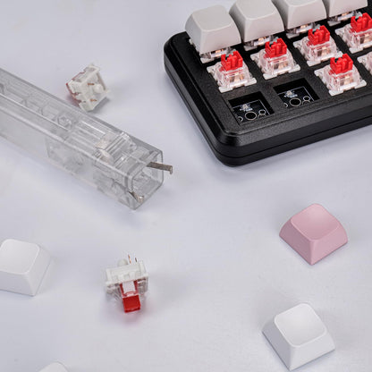 Picokey. One-Handed Macro Mechanical Keyboard - 12 Keys, Fully Programmable, RGB Hotswap for Gaming, OSU, PS, Editing (2.4G, 3-Layer, Black)