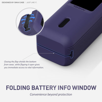 Anker Laptop Power Bank (25K, 165W) A1695 case with integrated cable dust protection
