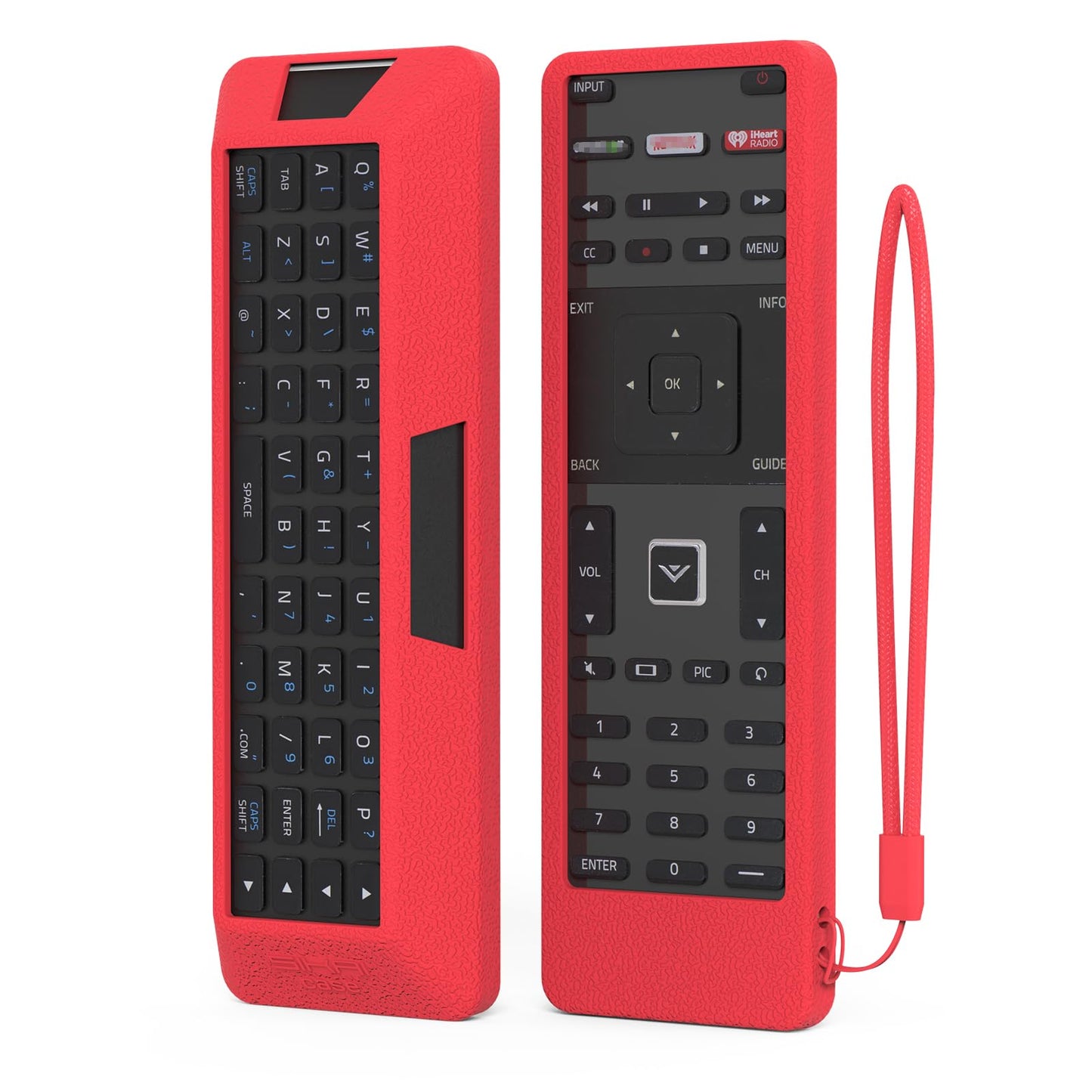 SIKAI Remote Case for Vizio XRT500 Smart TV Remote [Eco-Friendly] Case for VIZIO Smart LCD LED TV Remote Control [Shock Proof] Silicone Cover for Vizio XRT500 Remote with Lanyard (Luminous Green)