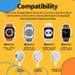Estación de soporte de reloj de silicona SIKAI Tiny Bear para Apple watch Series 9 8 7 6 5 4 3 2 1 SE1 SE2