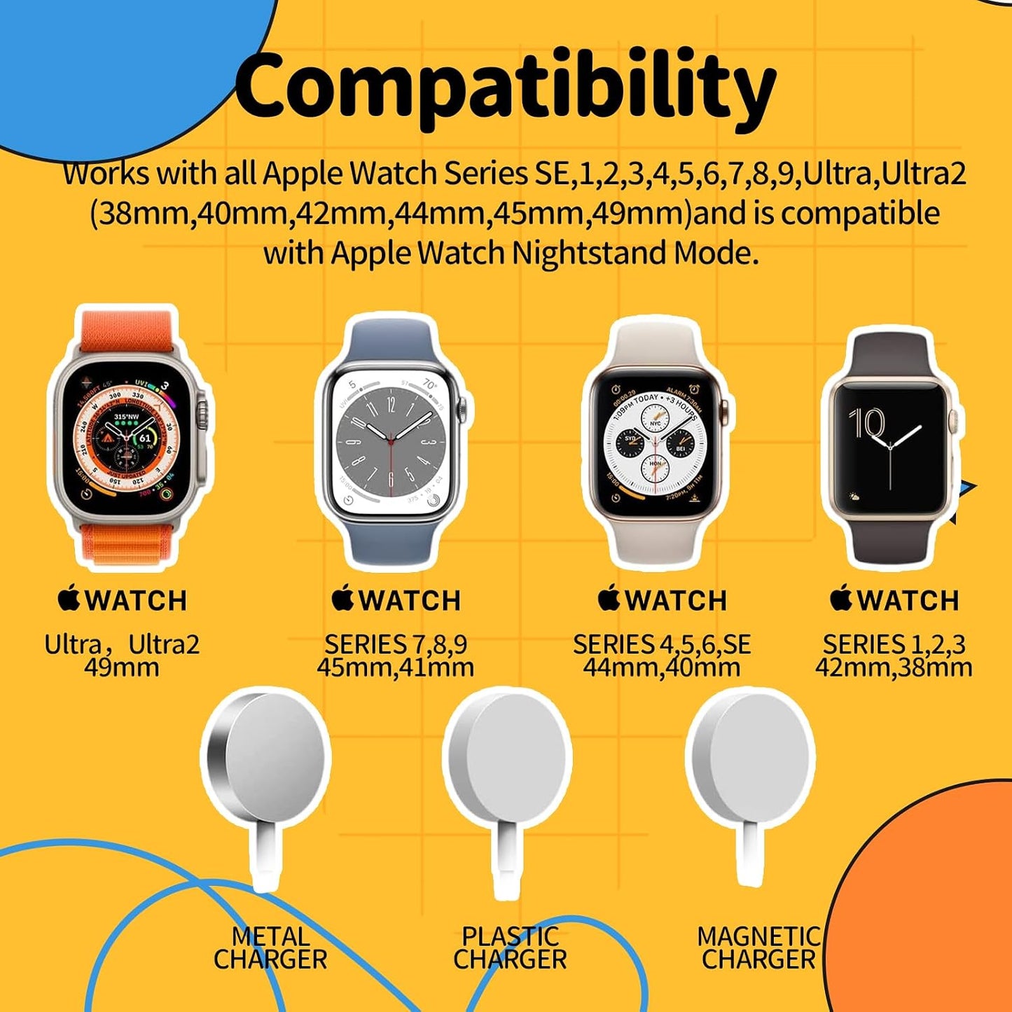 Estación de soporte de reloj de silicona SIKAI Tiny Bear para Apple watch Series 9 8 7 6 5 4 3 2 1 SE1 SE2