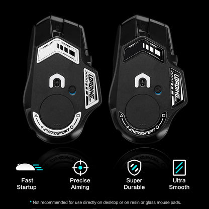 Mouse Feet Skates for Logitech G502 X PLUS - Super Fast and Smooth Replacement for G502X Plus/Lightspeed