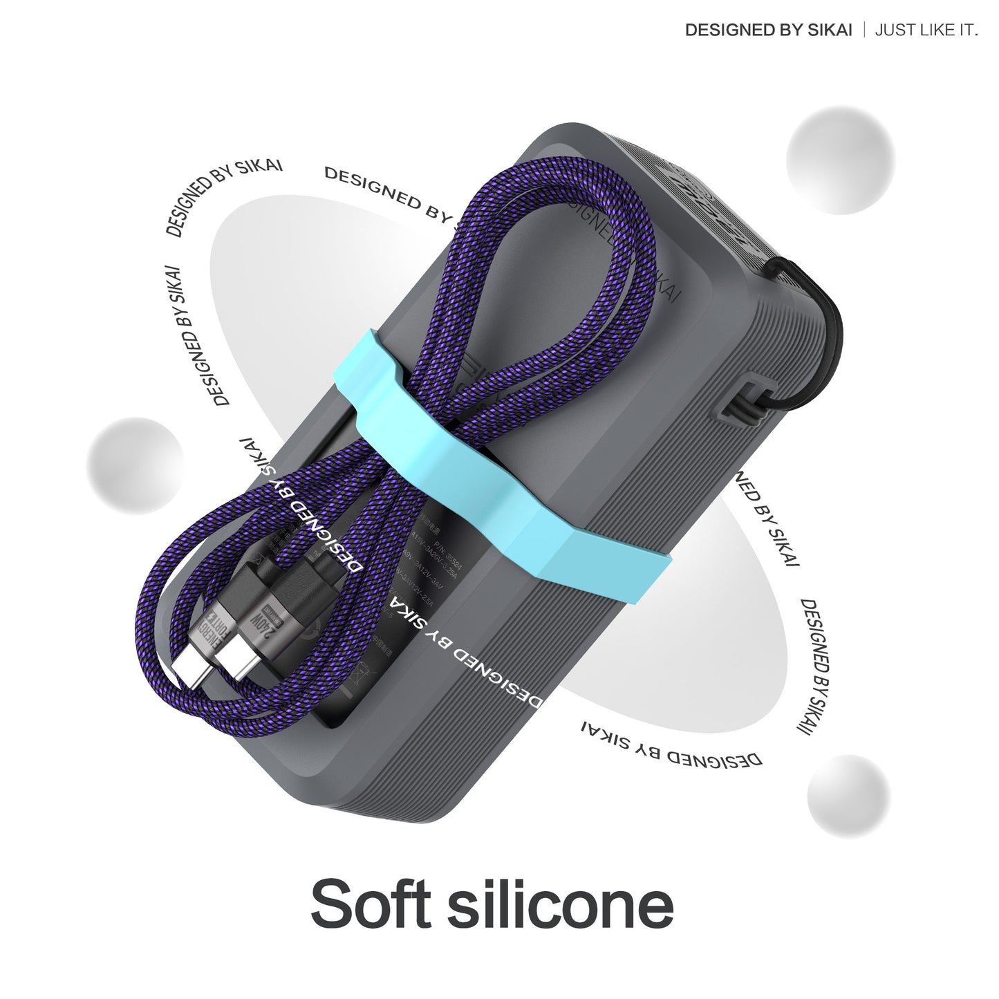 SikaiCase Silicone Case for UGREEN Nexode Power Bank 20000mAh 130W