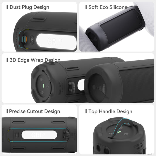 SikaiCase Silicone Case for JBL Grip Bluetooth Speaker