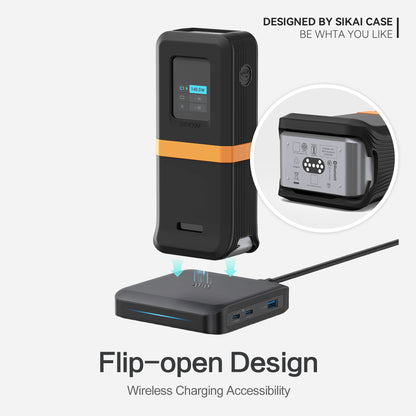 Anker Prime Power Bank 26K 300W A110A silicone case by SikaiCase