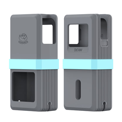 SikaiCase Silicone Case for Anker Power Bank (10K, Fusion, Built-In Cable) A1637