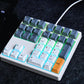 SIKAI CASE 34 Key Mechanical Numpad, Wired Hot Swappable Programmable Number Pad Keyboard USB C 34 Key Numpad for Laptop Edit/PS/Gaming/Data Entry, VIA Support Number Pad for Win, MacBook, PC(RGB)