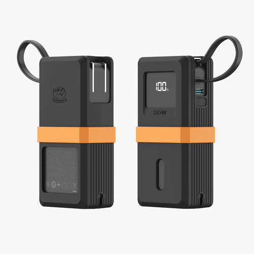 Silicone Case for Anker Power Bank (10K, Fusion, Built-In Cable) A1637