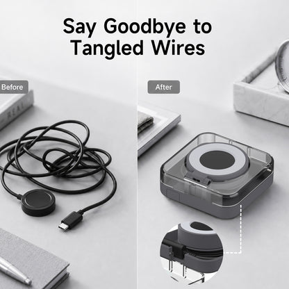 SikaiCase Travel Charging Dock Cable Organizer For Samsung Galaxy Watch