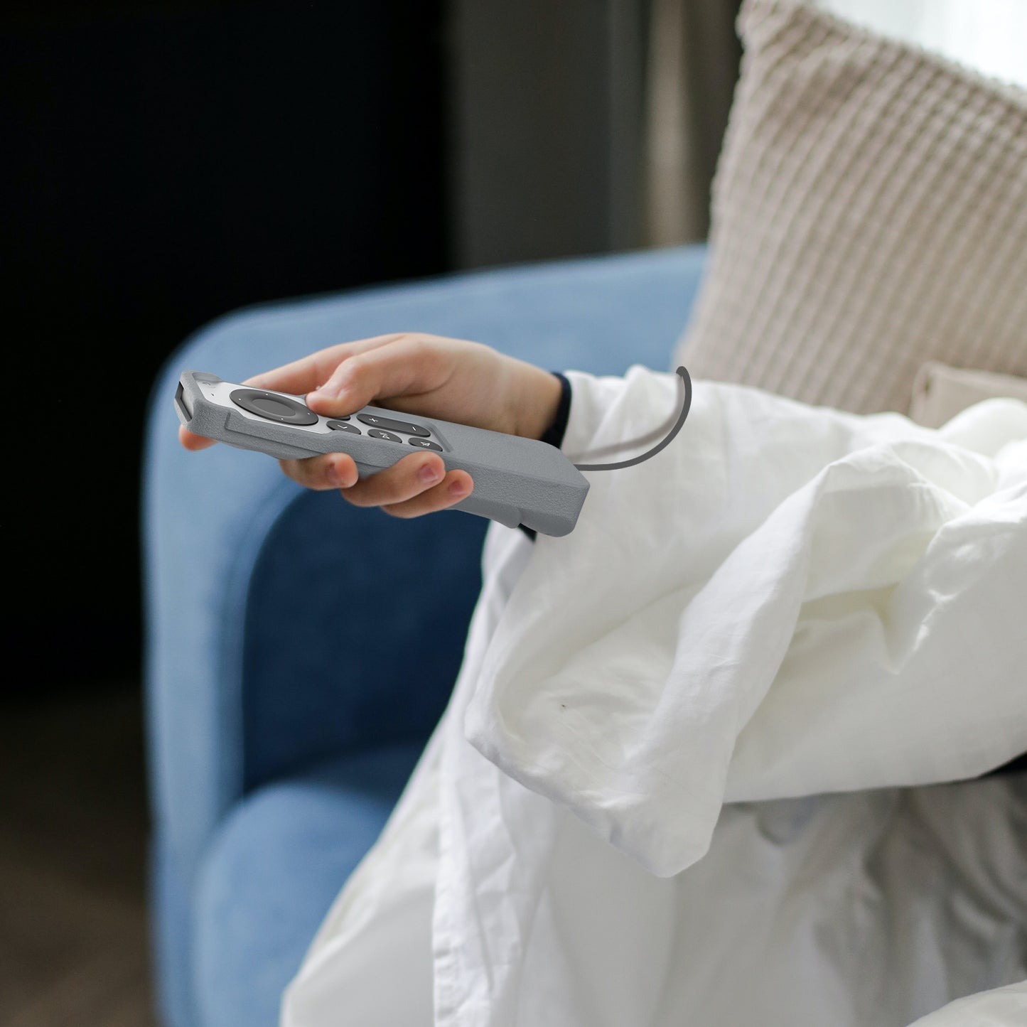 SikaiCase MOAI Statue Silicone Remote Cover for Apple TV Siri Remote