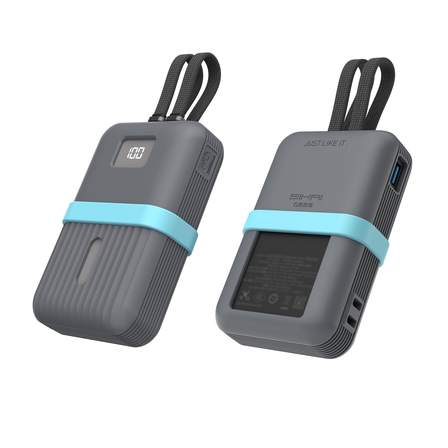 Silicone Case for Anker Zolo Power Bank (20K 45W/30W) A1681/A1681C/A1689