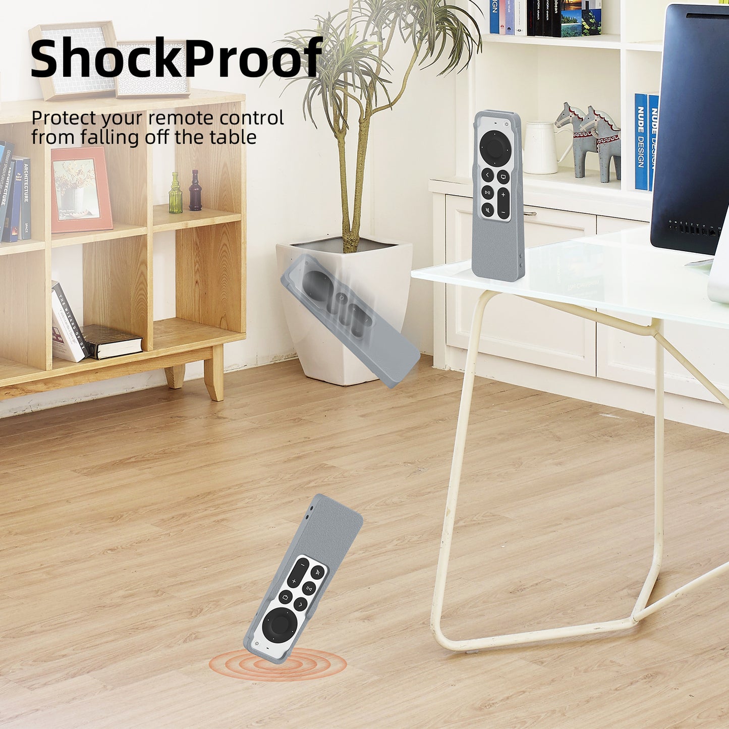 SikaiCase MOAI Statue Silicone Remote Cover for Apple TV Siri Remote