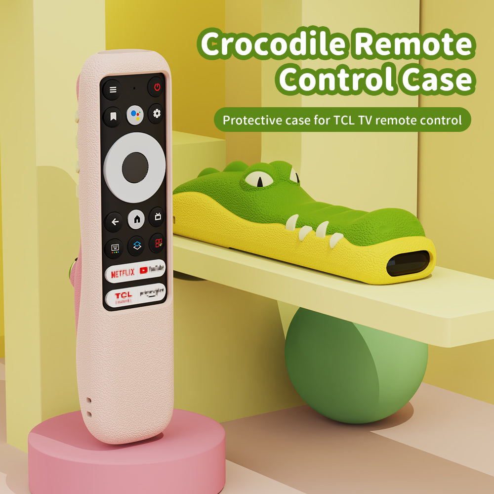 SikaiCase crocodile silicone remote cover for TCL RC902N FMR1 - product image 3