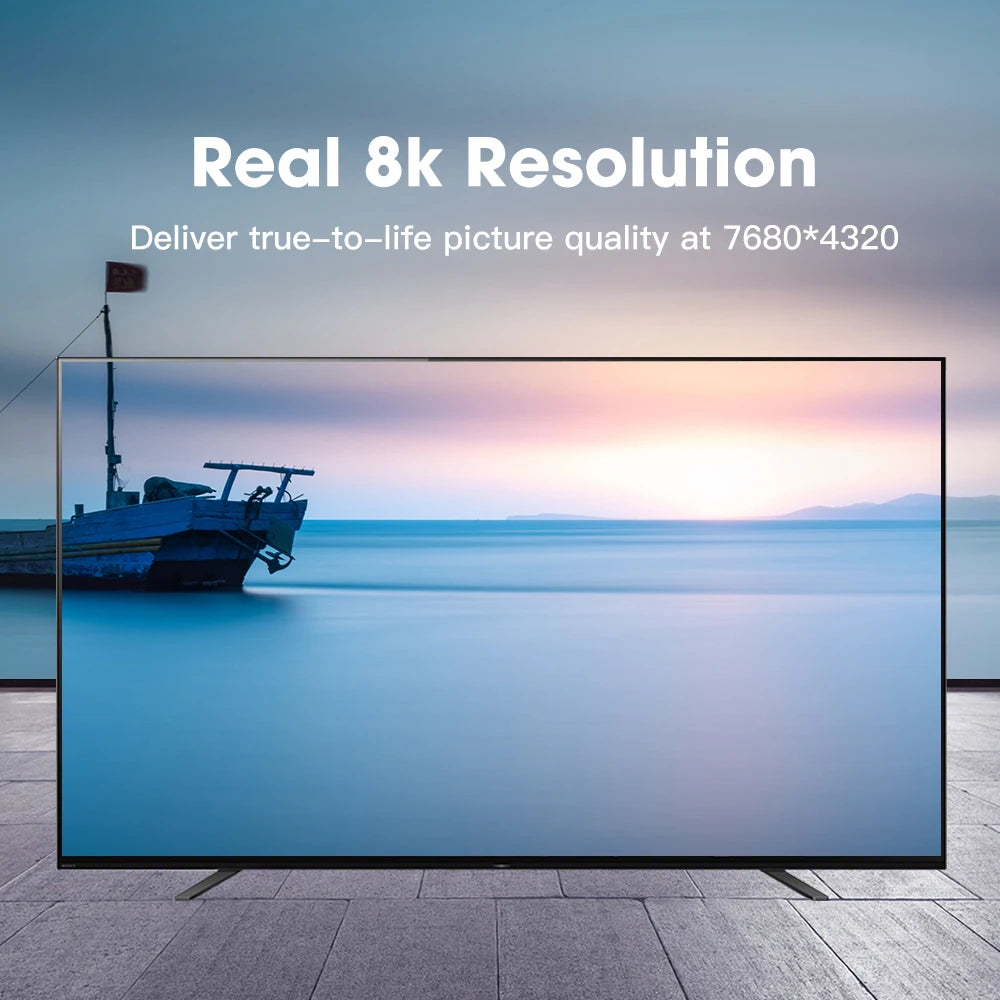 DisplayPort 2.0 OCC Cable 8K@60Hz 120Hz 4K@144Hz 165Hz 2K@240Hz Display Port Adapter For Video PC Laptop TV DP 2.0 to DP Cable SIKAI CASE