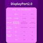 DisplayPort 2.0 OCC Cable 8K@60Hz 120Hz 4K@144Hz 165Hz 2K@240Hz Display Port Adapter For Video PC Laptop TV DP 2.0 to DP Cable SIKAI CASE