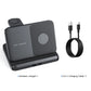 Foldable Wireless Charger Stand for Samsung Galaxy Z Fold 5 4 3 S24 Ultra Fast Charging Dock Station for Galaxy Watch 6 Buds2 SIKAI CASE