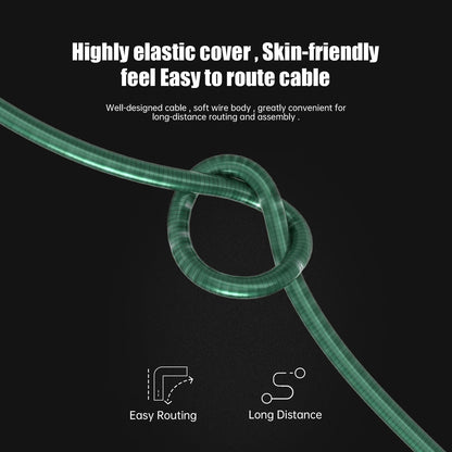 MOSHOU 8K HDMI 2.1 Optical Fiber Cable 48Gbps 8K@60Hz 4K@120Hz HDMI Cord RTX 4080 RTX 4090 HDR eARC for Xbox PS5 Samsung QLED TV SIKAI CASE