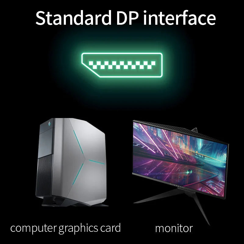 MOSHOU 8k Optical Fiber DP 2.0 Cable High Speed 80Gbps Bandwidth ...