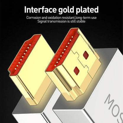 MOSHOU HDMI 2.1 Cable 48Gbps 8K@60Hz 4K@120Hz Ultra High Speed HDMI Cord HDCP 2.2 & 2.3 HDR 10 eARC for Dolby Vision Atmos SIKAI CASE