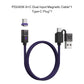 240W USB-C to Type-C Cable - 5A Fast Charging Data Cable for iPhone 15/14, Huawei, Samsung S24